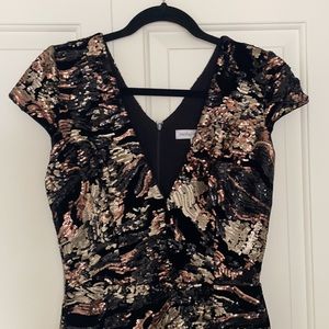 Dress the population dress sequin size M